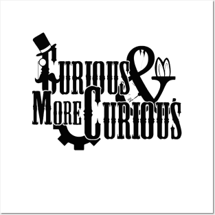 Curious & More Curious Posters and Art